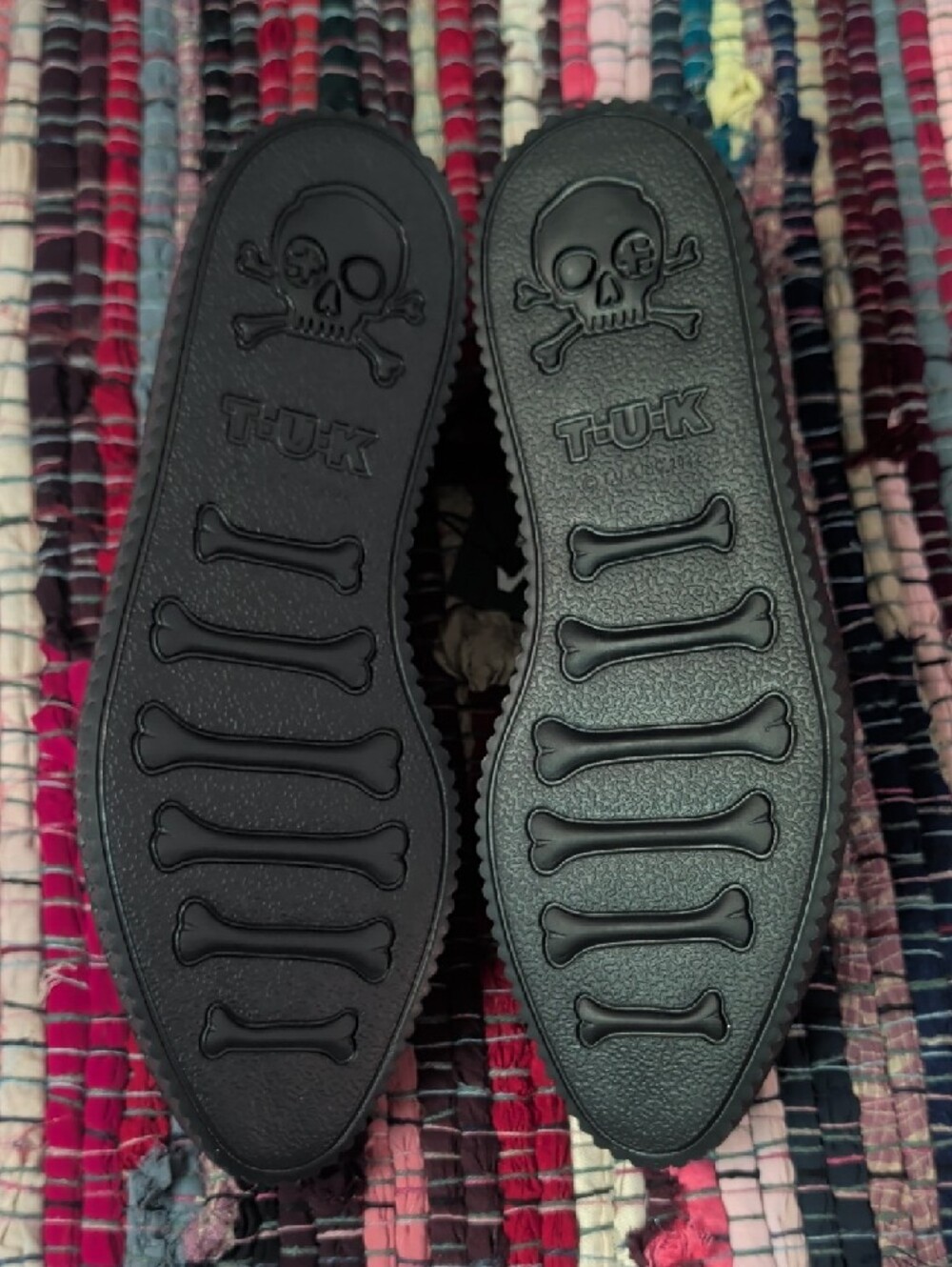 TUK Vegan Suede Flats - Picture 2 of 6